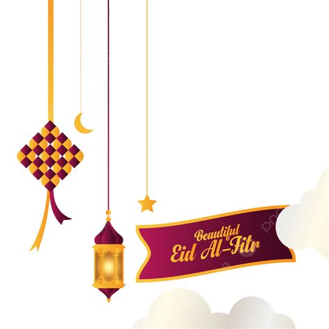 รูปการออกแบบ Eid Al Fitr ที่สวยงามและหรูหราใน Gold Maroon Png Eid Al