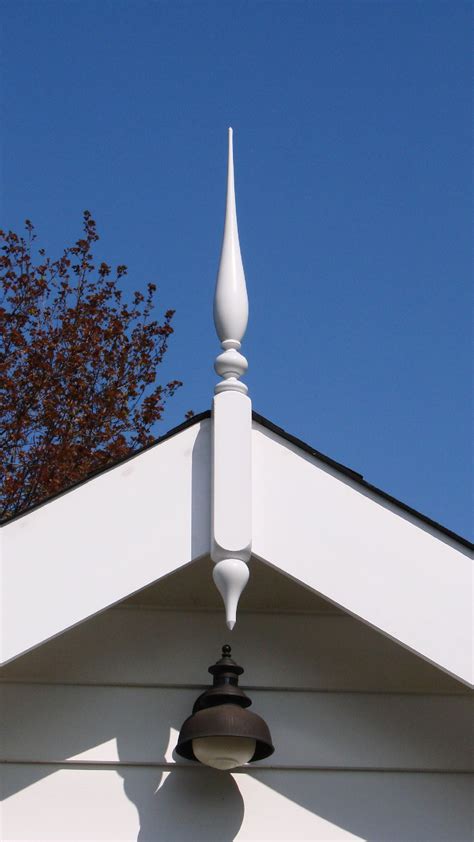 Another Spire Turned By Century Porch Post Inc Cottage House