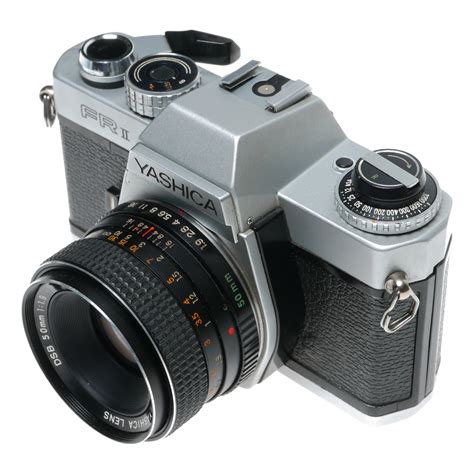 Yashica Fr Ii 35mm Film Slr Camera Dsb 50mm 119