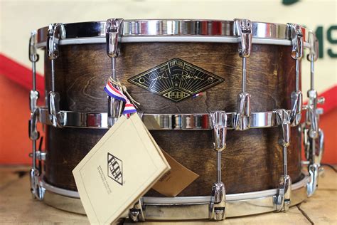 Asba Drums Toplug Snare Drum 8x14 7 Wood And Weather Drum Shop