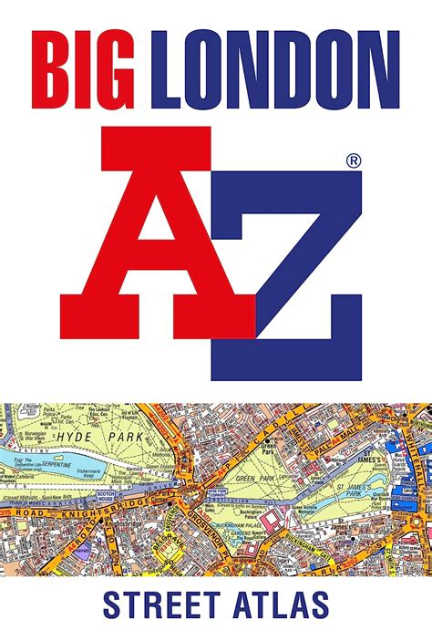 Big London A Z Street Atlas Uk A Z Maps 9780008388003 Books