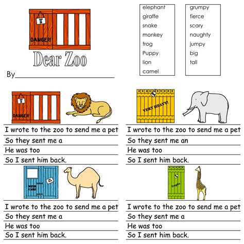 10 Best Dear Zoo Printables Pdf For Free At Printablee
