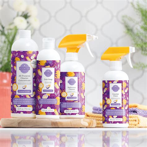 Coastal Sunset Scentsy All Purpose Cleaner Concentrate