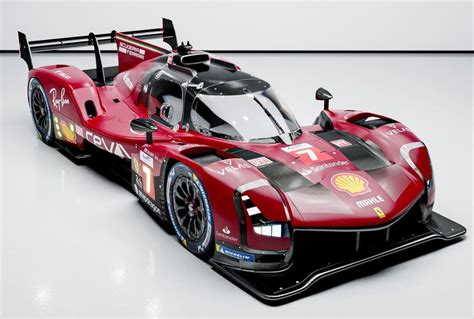 New Ferrari 2023 Le Mans Hypercar Concept Render