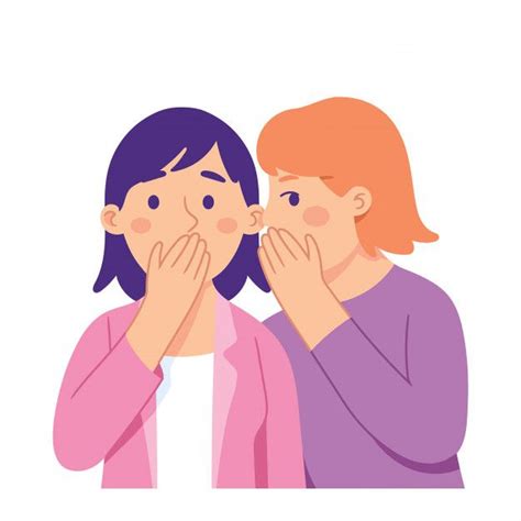 Two Women Who Are Covering Their Faces With Hands One Is Touching The
