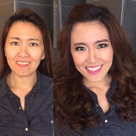 Before And After Bridal Makeup Event Makeup Natural Makeup Asian Makeup New Instagram