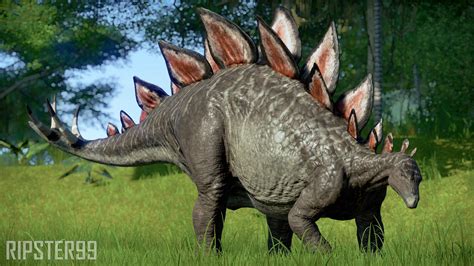 Finally Happy Enough With The Stegosaurus Jurassicworldevo