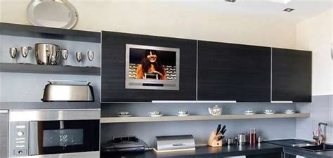 You can find them as a tv dvd or tv radio combos. Kitchen Cabinet Televisions : Kitchen Televisions