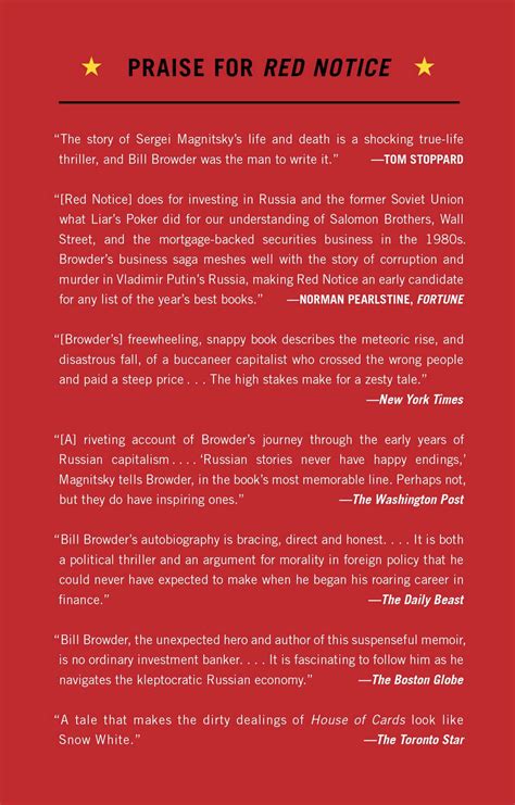 Red Notice Book By Bill Browder Official Publisher Page Simon