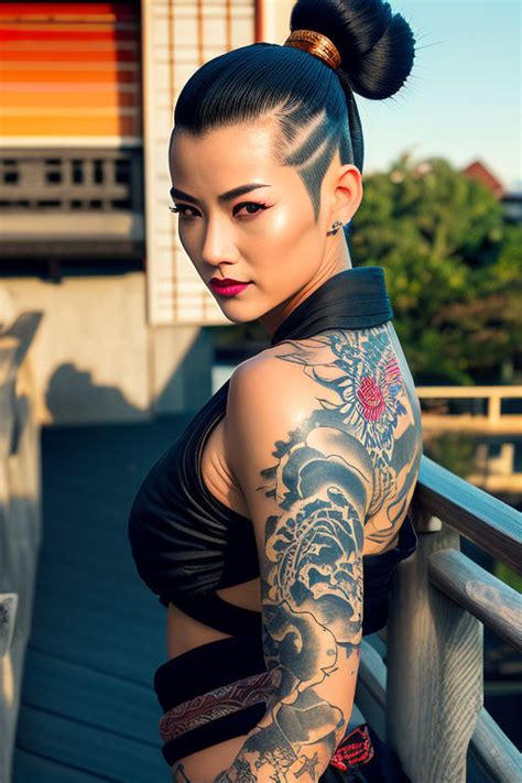 Japanese Yakuza Tattoo Female