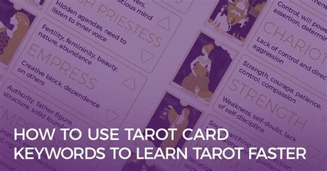 Plus, get a free tarot reading from astrology answers! How to Use Tarot Card Keywords to Learn Tarot Faster ...