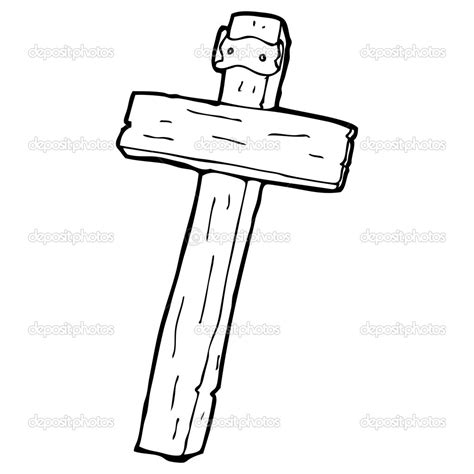 You can use these free cliparts for your documents, web sites, art projects or presentations. Wooden Cross Drawing | Free download on ClipArtMag