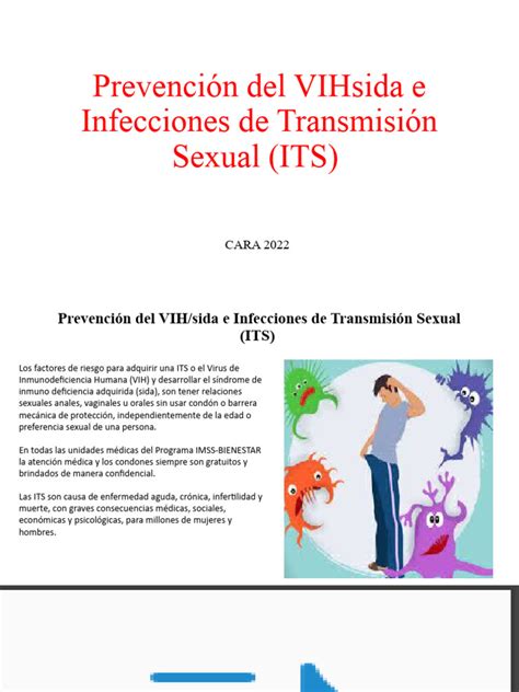 Prevención Del Vihsida E Infecciones De Transmisión Sexual Pdf