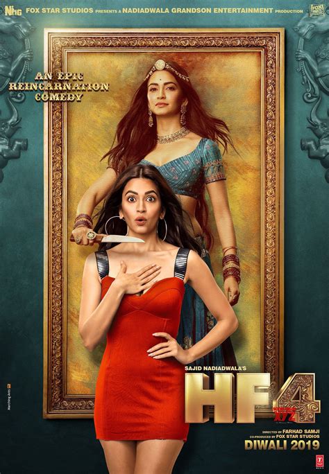 Actress Kriti Kharbanda First Look Posters As Neha And Princess Meena From Housefull 4 Movie