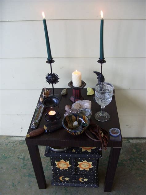 How To Build An Altar Wiccan Altar Pagan Witch Witchcraft Altar