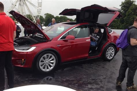 The Tesla Model X At Goodwood