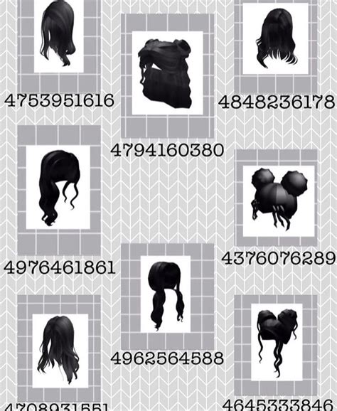 Roblox Black Hair Codes For Boys Catalog Black Messy Wavy Hair Roblox