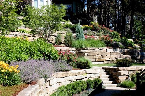 You don't have to choose one style of plant, either. Simple Tips for Hillside Landscaping | Sloped backyard ...