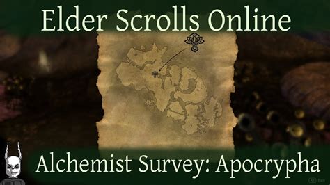 Alchemist Survey Apocrypha Elder Scrolls Online ESO YouTube
