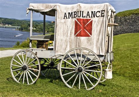Civil War Ambulance Historic Usa Ambulance Horse Wagon Wagon