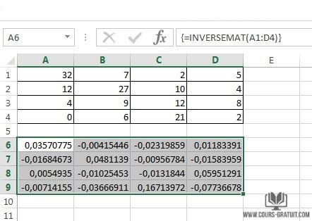 Tutoriel Excel Formules Matricielles Tutoriel Excel