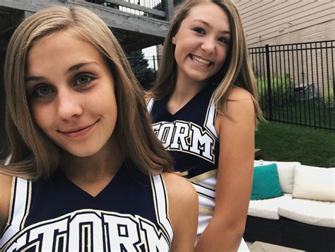 Cheerleader Selfies Telegraph