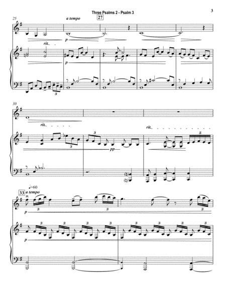 Title Three Psalms Tone Poem For Instrumental Solo Violin Movement 2