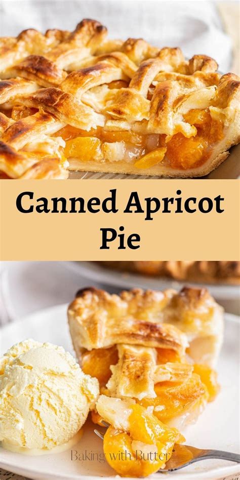 This Canned Apricot Pie Recipe Is One Of My Favorite Desserts It Uses