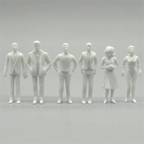 Model People Figure 125 Miniature Scale Mode White Figure
