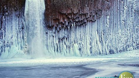 Frozen Waterfall Hikes Katu
