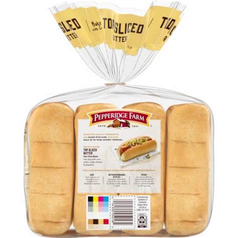 Pepperidge Farm® Bakery Classics Top Sliced Butter Hot Dog Buns 8 Ct