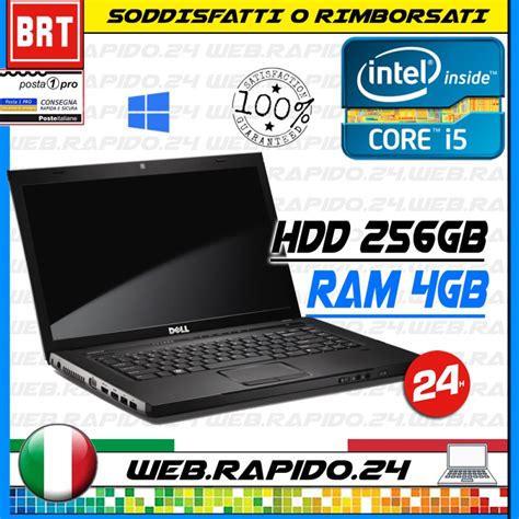 Pc Notebook Dell Vostro 3500 156 Cpu Intel I5 460m Ram 4gb Hdd 256gb
