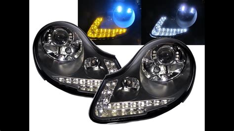 CrazyTheGod Carrera 911 996 Boxster 986 Projector LED Arrow R8