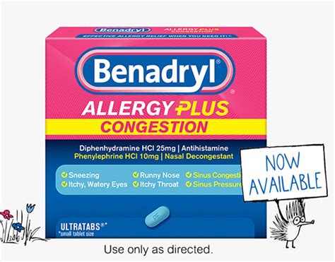 Allergy And Itch Relief Medicine For Adults And Children Benadryl®