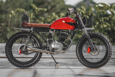 Honda Tmx 155 Brat Tracker By Revolt Cycles Bikebound