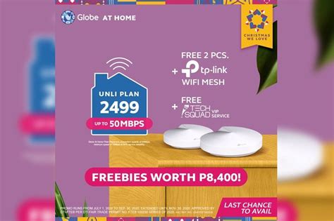 Globe At Home Offers Fast Unli Internet Free Devices