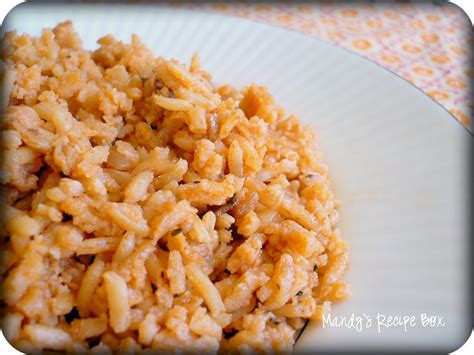 Spanish Rice Mandys Recipe Box