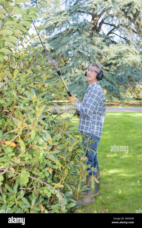Weed Trimming Hi Res Stock Photography And Images Alamy