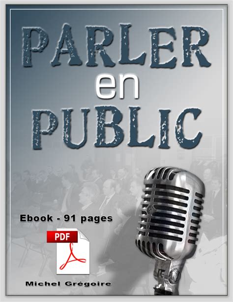 Savoir Parler En Public Ebook Et Formation Pdf Et Doc