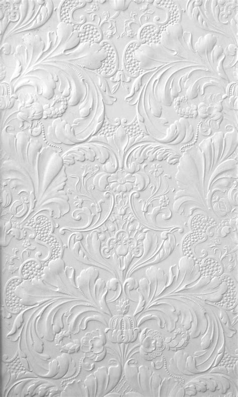 Embossed Wallpaper White Textured Wallpaper Anaglypta Wallpaper Deco