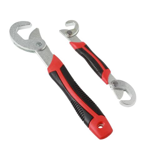 Multi Function 2pcs Universal Wrench Adjustable Grip Wrench Set 9 32mm