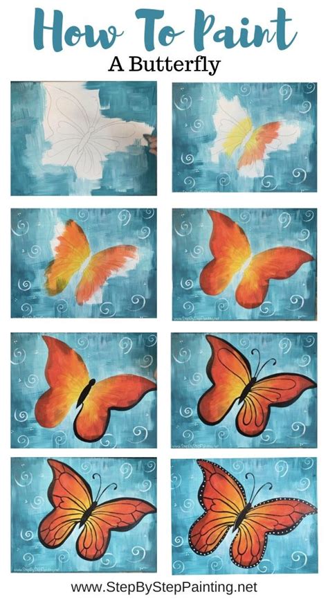 Butterfly Painting Easy Butterfly Mania