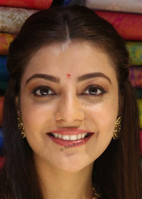 Glamorous Indian Model Kajal Aggarwal Face Closeup Gallery Cinehub