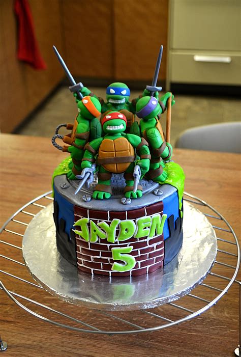 Teenage Mutant Ninja Turtle Birthday Cake Images ~ Tmnt Teenage