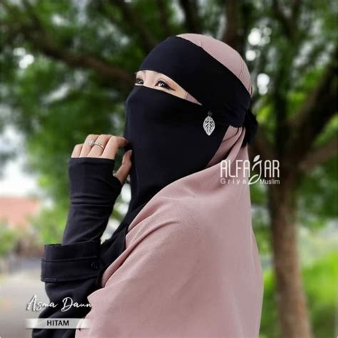 Jual Niqab Jilbab Niqab Instand Niqab Cantik Cadar Cantik Niqab Cadar Shopee Indonesia