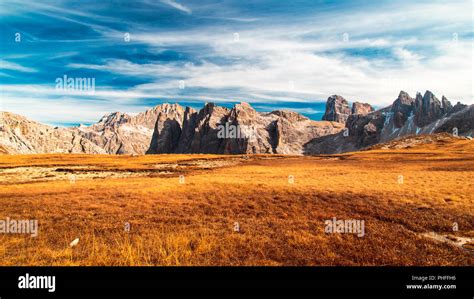 Autumn In The Italian Alps Stock Photo Alamy