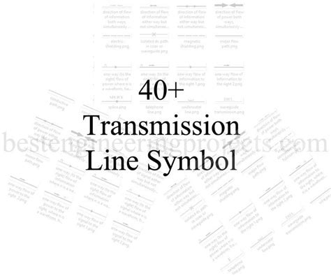 40 Transmission Line Symbol Electrical Symbols Transmission Line