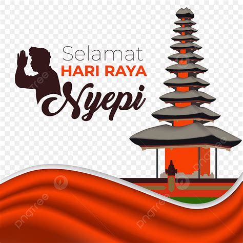 Hari Raya Nyepi Bali Dengan Hiasan Pura Hari Raya Nyepi Bali Png Dan