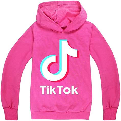 Girl Tik Tok Hoodies Outdoor Sport Sweatshirt Unisex Kids Clothes
