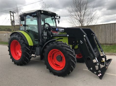 Claas Axos 340 Cw Trima 31 Loader 302 Hours Video Inside Gm